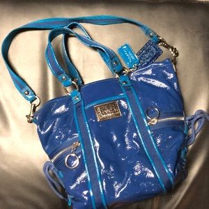 Coach Poppy Patent Leather Spotlight Bag